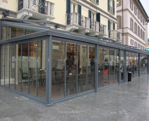 Aluminium Slide and Turn System