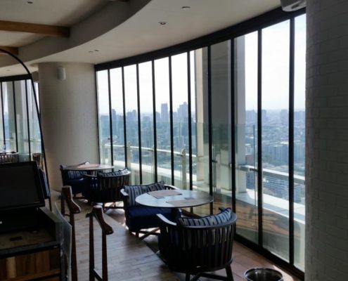 Aluminium Slide and Turn System